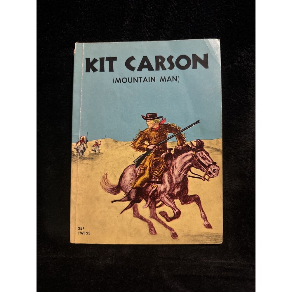 Vintage 1952 Kit Carson Mountain Man by Margaret E. Bell Scholastic Biography